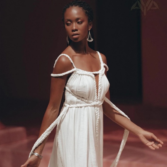 NWT Aya sacred wear Greek goddess dress - Picture 6 of 7